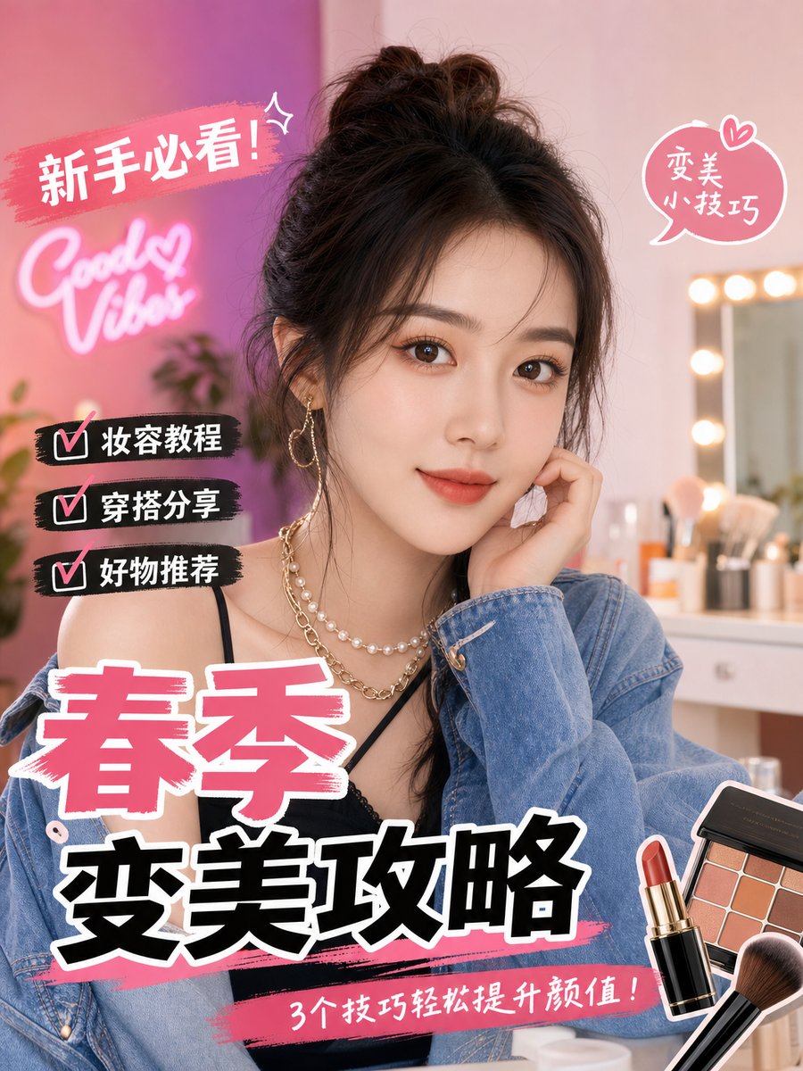 看片时尚视频春季变美攻略教程